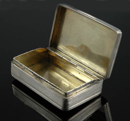 Georgian Silver Snuff Box